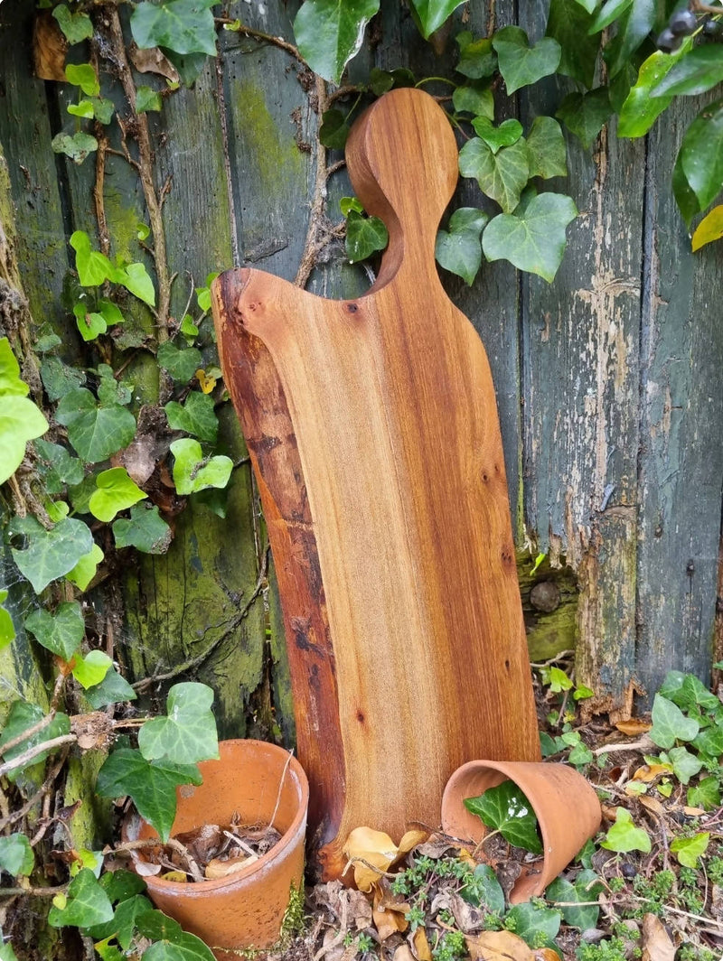 Irish Elm live edge serving board