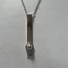 Target Drop Bar Pendant