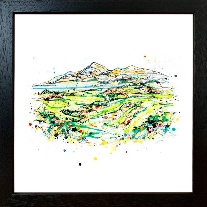 The 4th RCD - Royal County Down Golf Club Print with Size and Framing Options