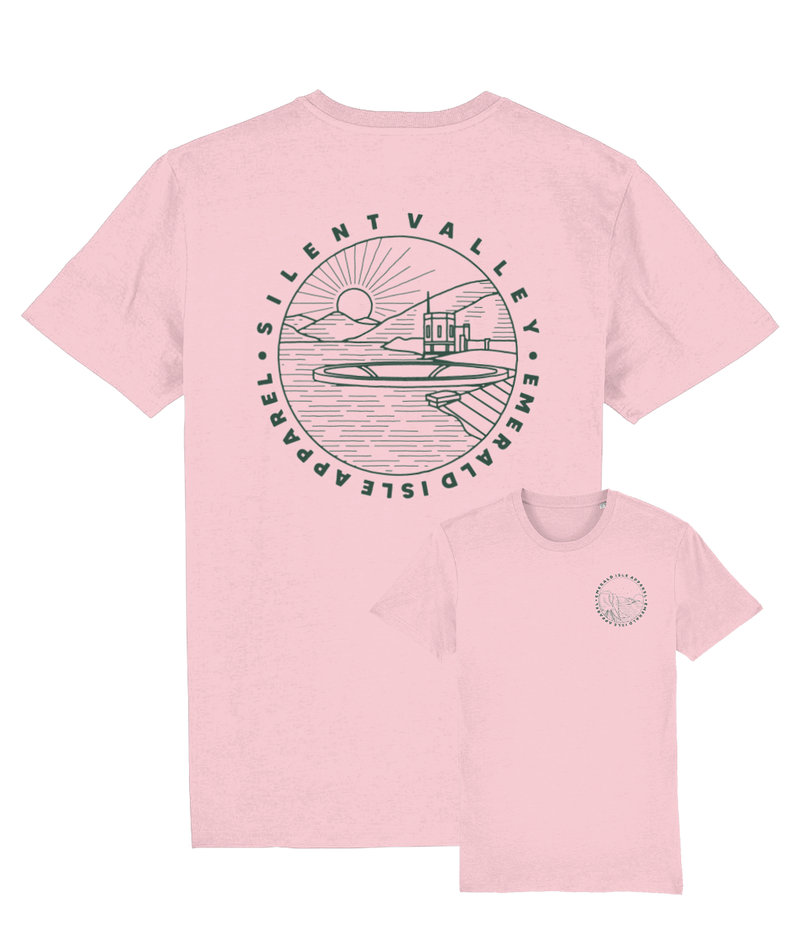 Cotton Pink Silent Valley Unisex T-Shirt