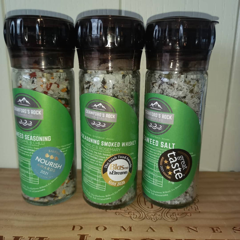 A Trio of Multi Award winnning Seaweed Seasonings