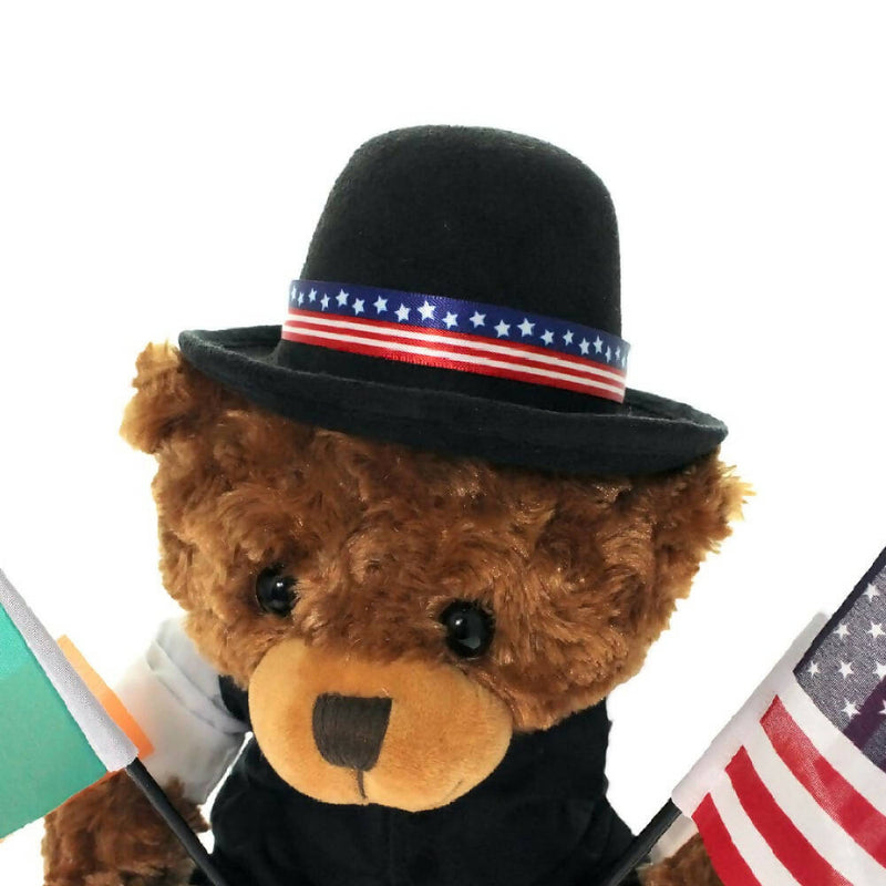 Limited Edition James - The 4th July Bear - Charming Irish Dressed Teddy Bear (Large 38cm / 15 in.)