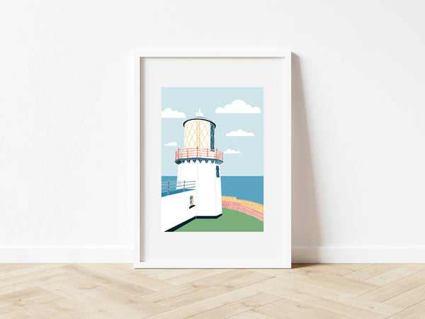 Blackhead Lighthouse A5 Print