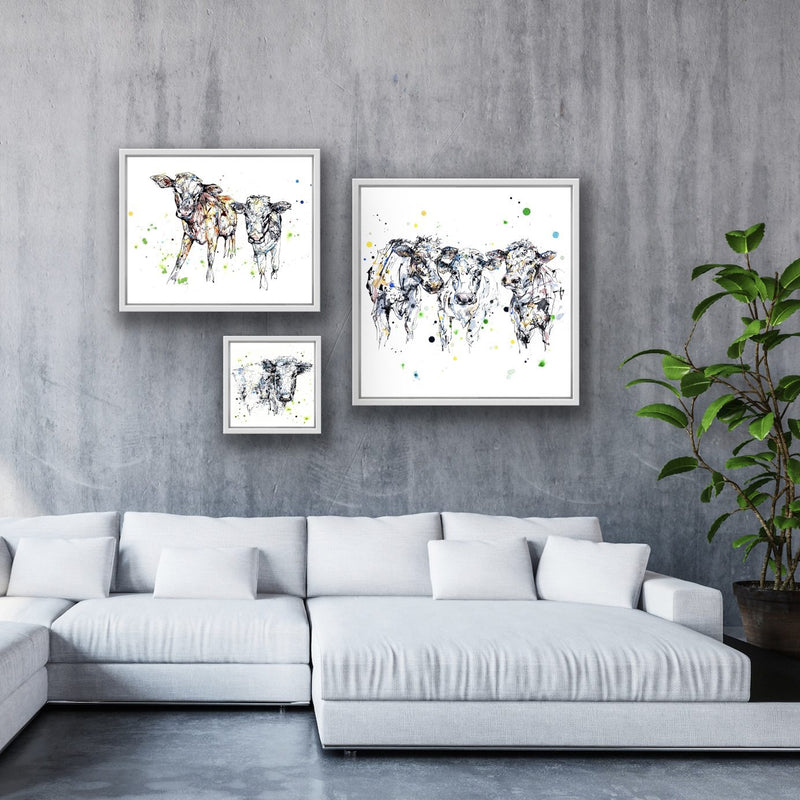 A Good Natter - Limited Edition Cow Print
