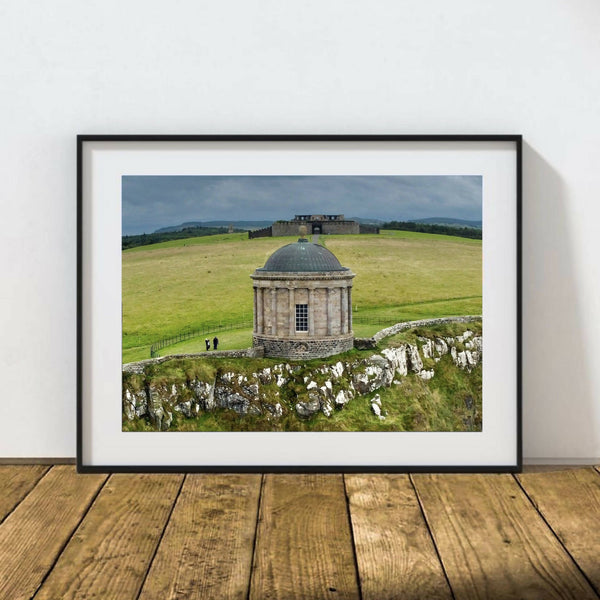 Mussenden Temple from Behind