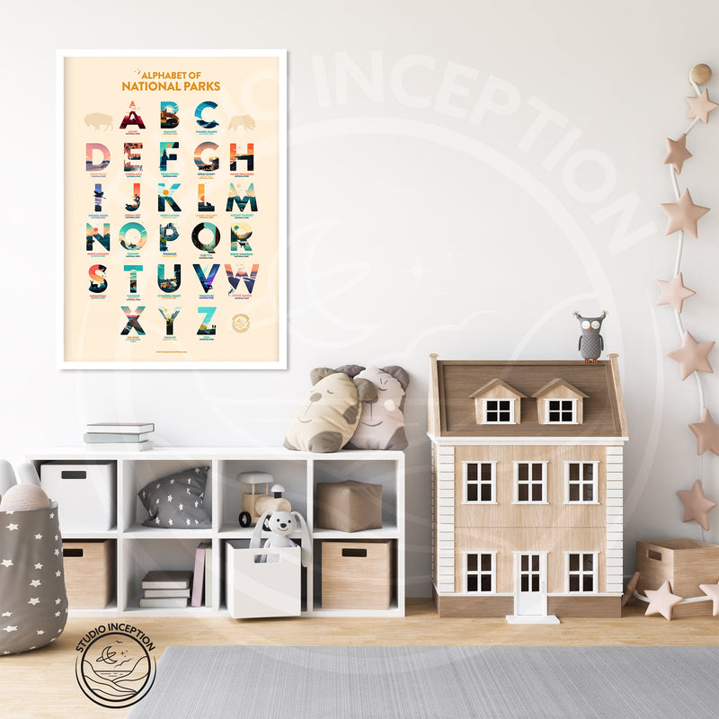 National Park Alphabet Print