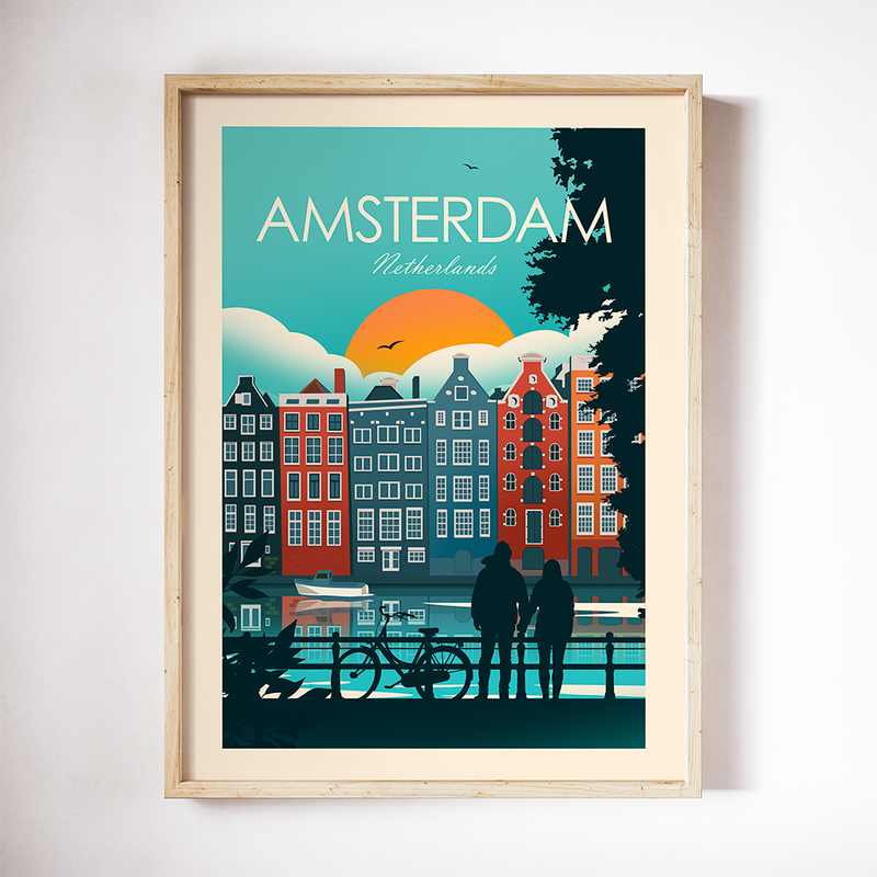 Amsterdam Traditional Style Print