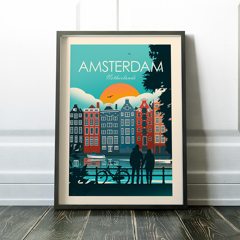 Amsterdam Traditional Style Print