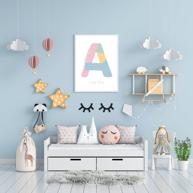 Pastel Initial