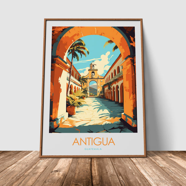 Antigua Minimalist Print
