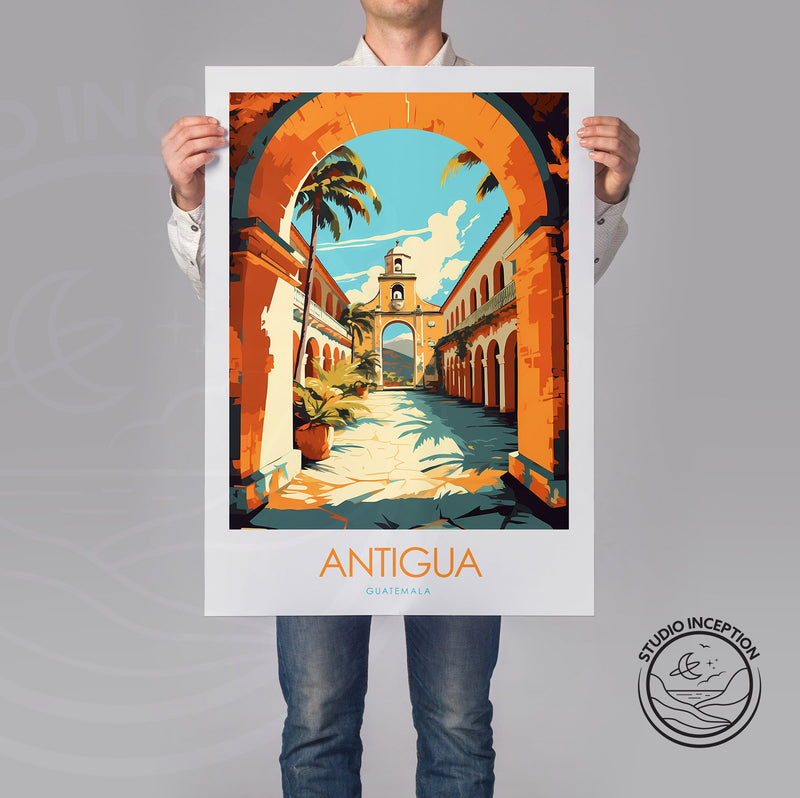 Antigua Minimalist Print