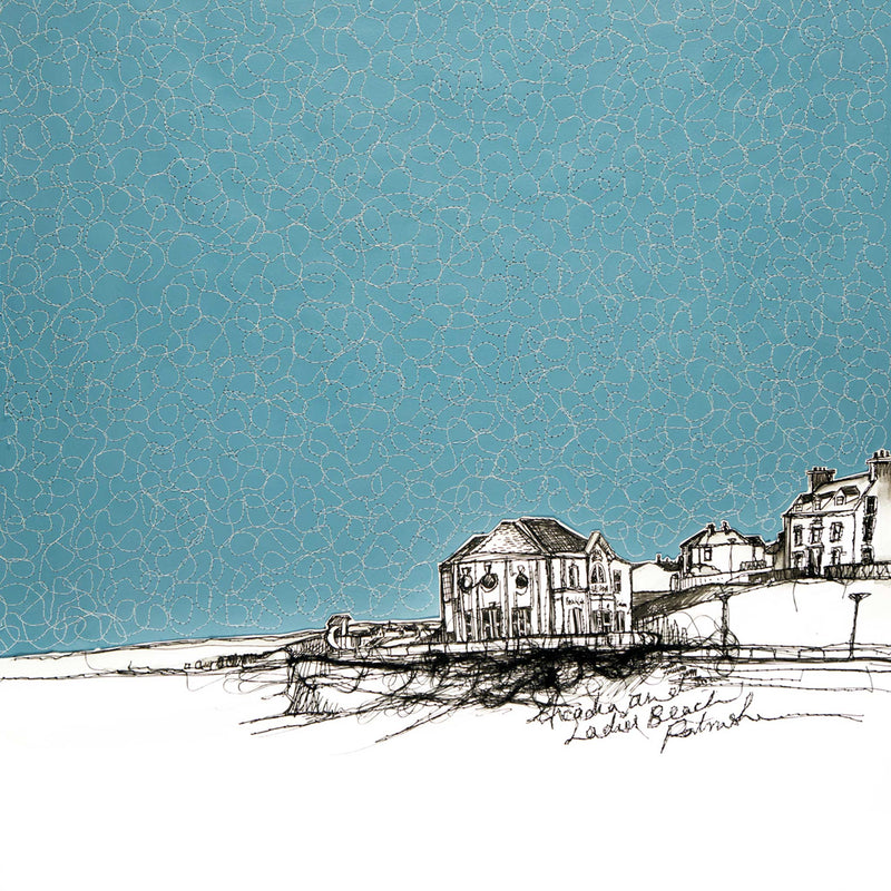 STITCHED PORTRUSH ARCADIA Giclée Print