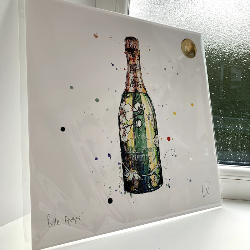 Belle Epoque - Champagne Print with Size and Presentation Options