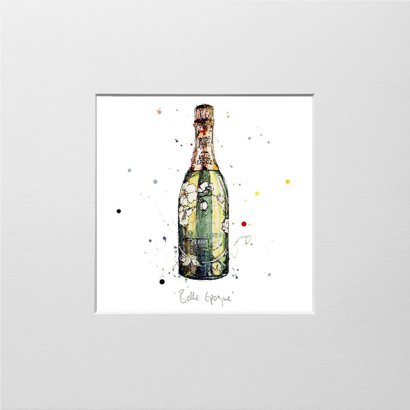 Belle Epoque - Champagne Print with Size and Presentation Options