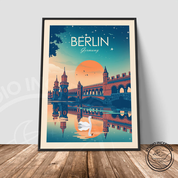 Berlin Traditional Style Print