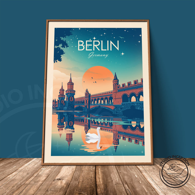 Berlin Traditional Style Print