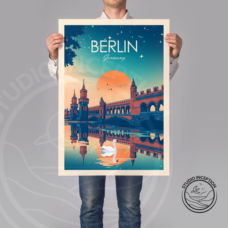 Berlin Traditional Style Print