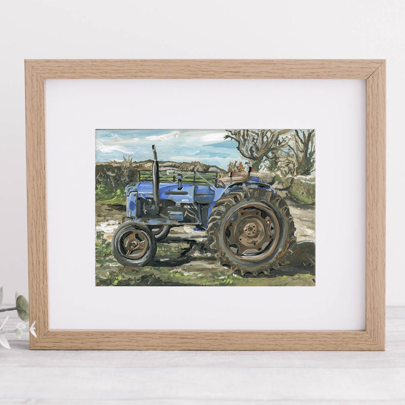 Fordson Major Mounted Fine Art Print