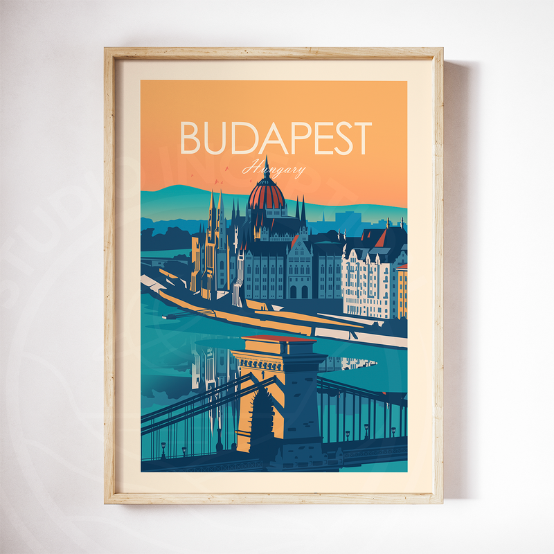 Budapest Traditional Style Print