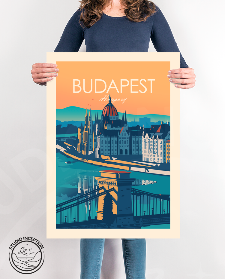 Budapest Traditional Style Print