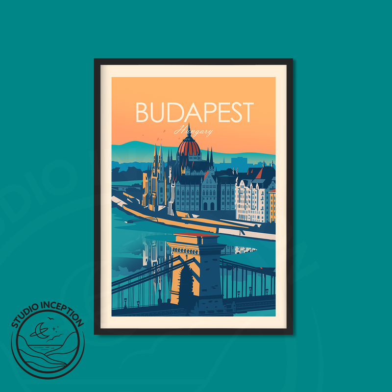 Budapest Traditional Style Print