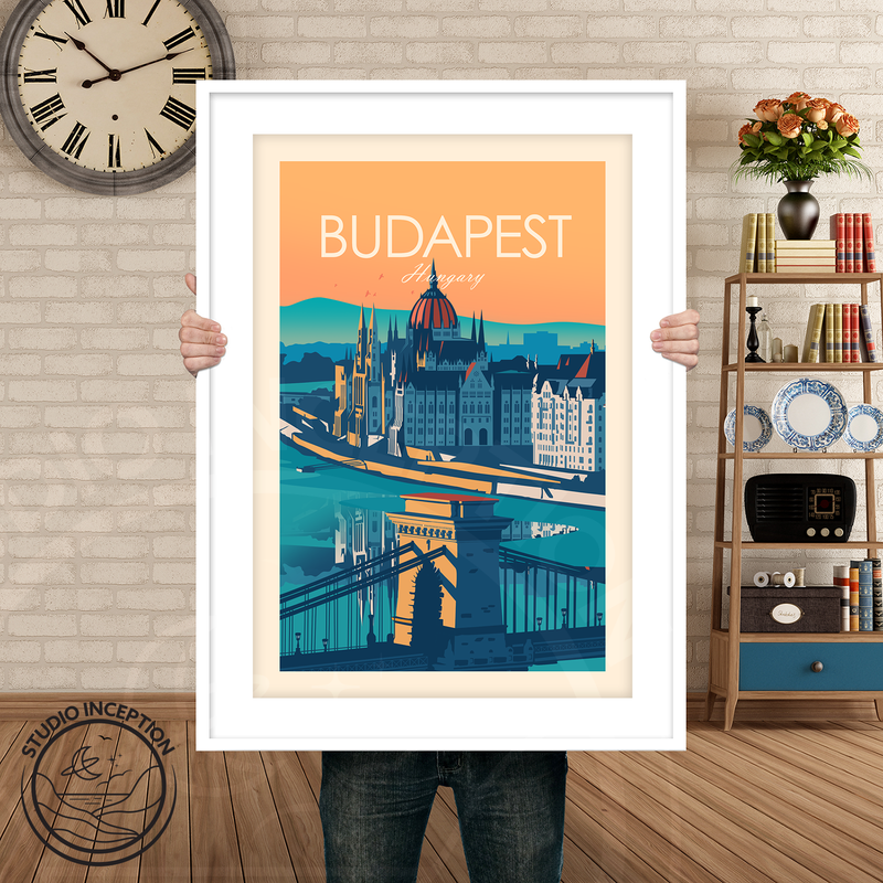 Budapest Traditional Style Print