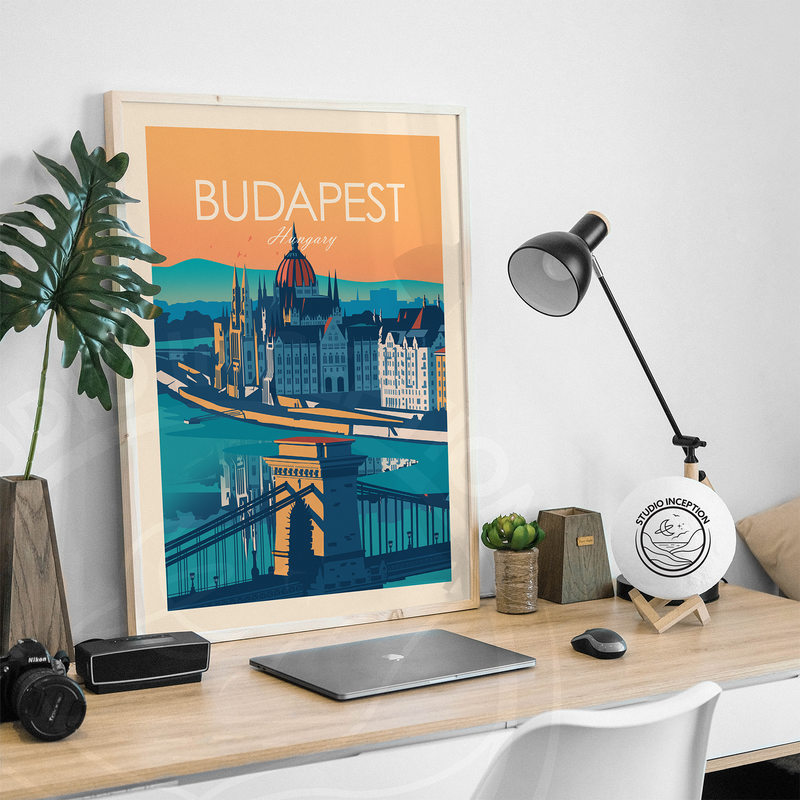 Budapest Traditional Style Print