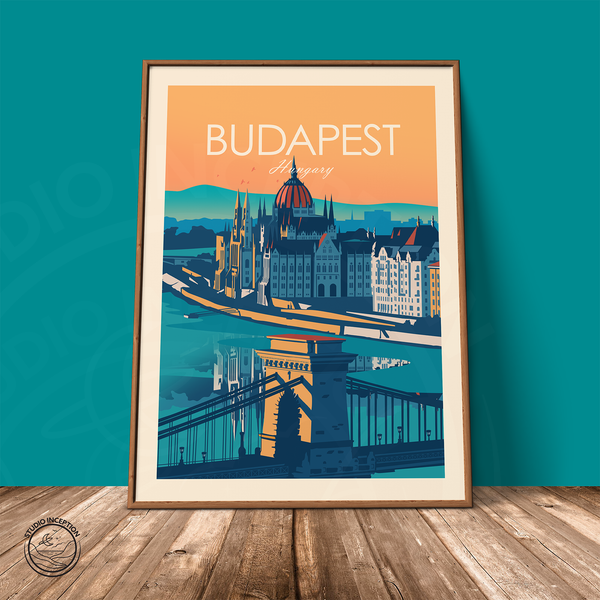 Budapest Traditional Style Print