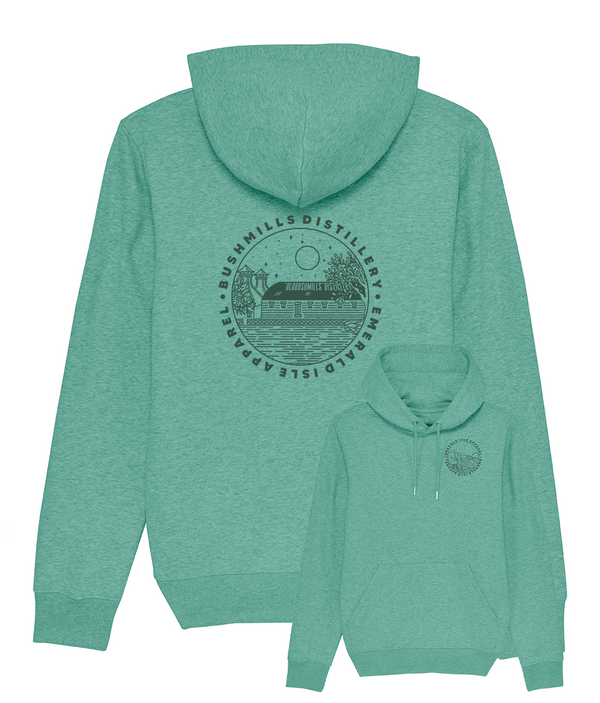 Heather Green Silent Valley Pullover Pouch Hoodie