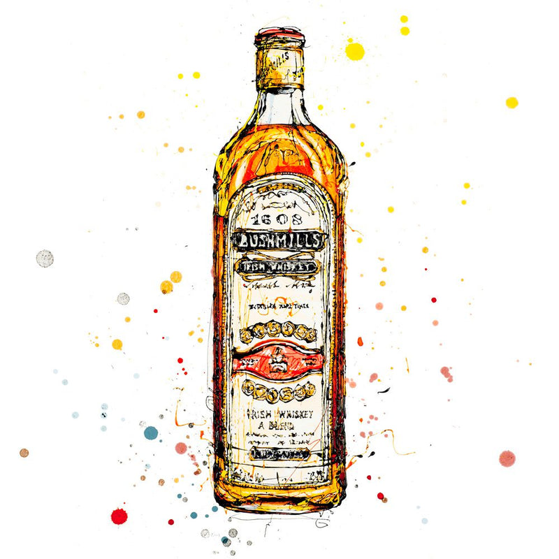 Bushmills Irish Whiskey Print with Size and Presentation Options