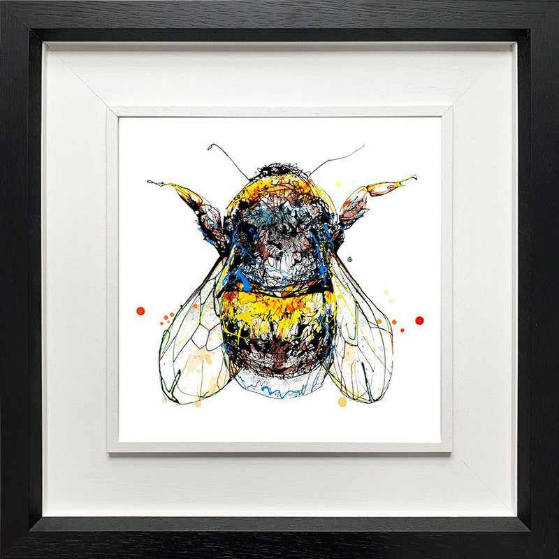 Buzz - Bumble Bee Print with Size and Presentation Options