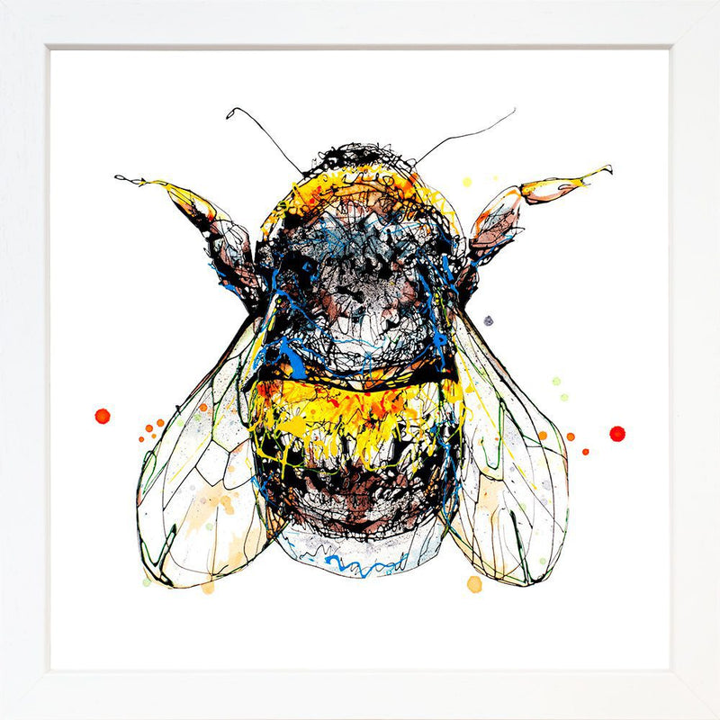 Buzz - Bumble Bee Print with Size and Presentation Options
