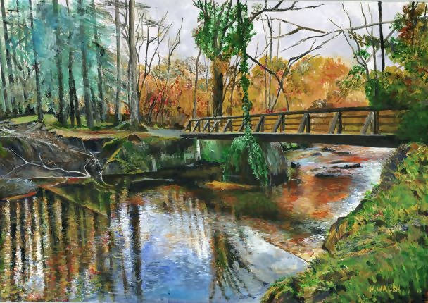 Boundary Bridge, Tollymore Forest Park, Newcastle