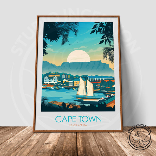 Cape Town Minimalist Print