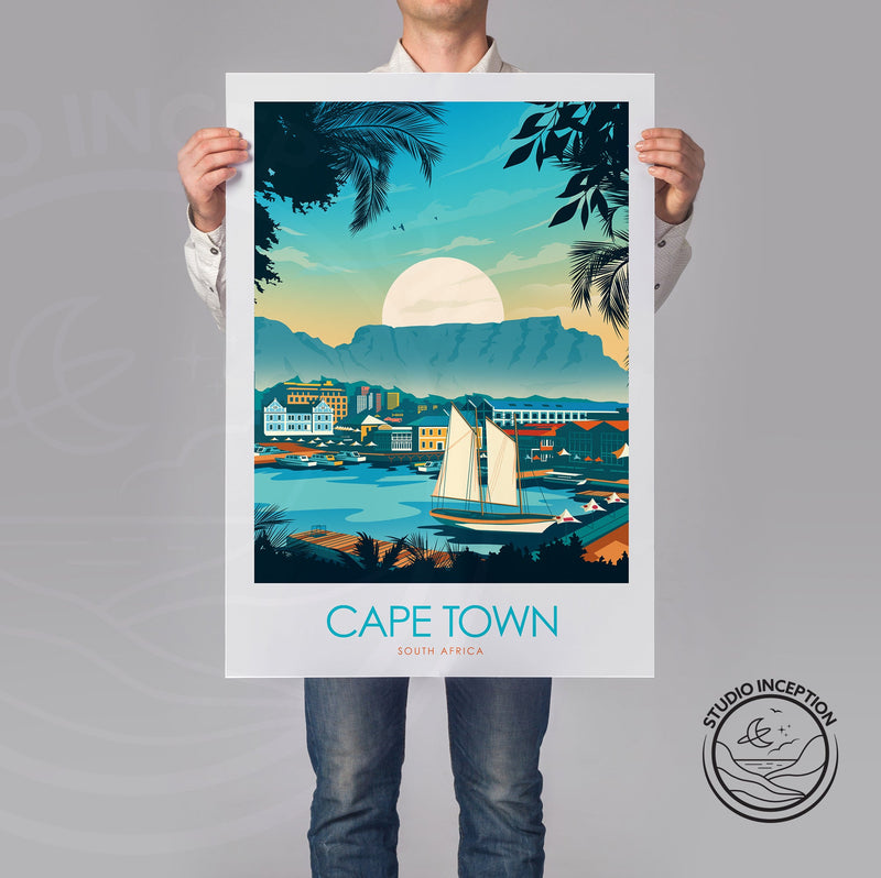 Cape Town Minimalist Print