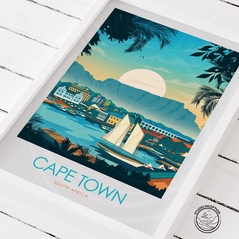 Cape Town Minimalist Print