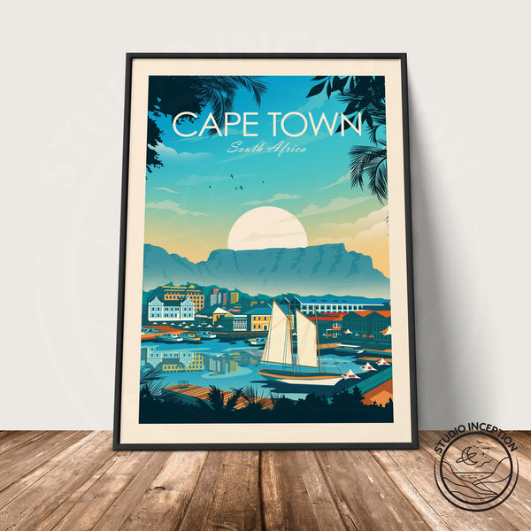 Cape Town Traditional Style Print