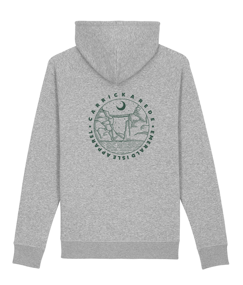 Grey Carrick-A-Rede Pullover Side Pocket Hoodie