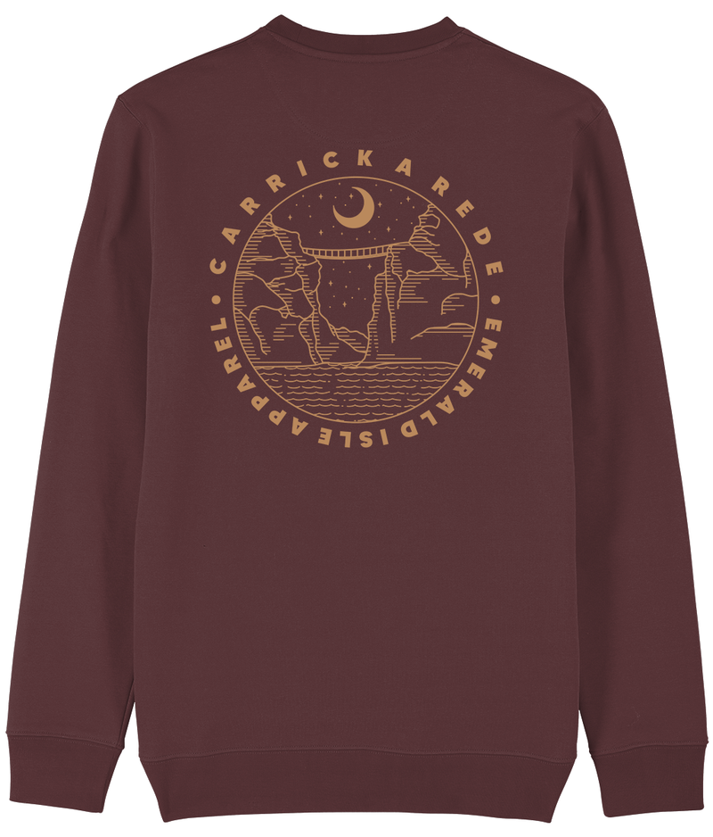 Burgundy Carrick-A-Rede Sweatshirt