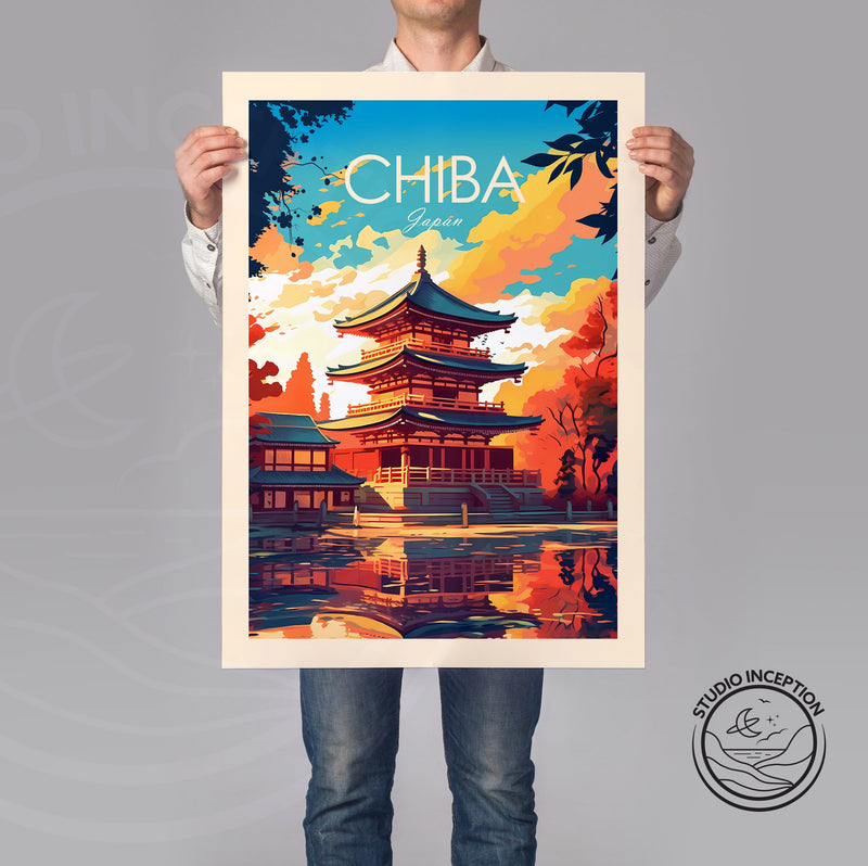 Chiba Traditional Style Print