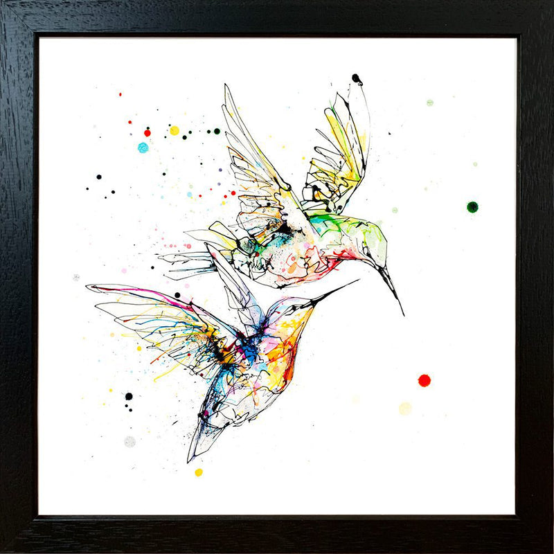 Circling - Hummingbird Print with Size and Presentation Options