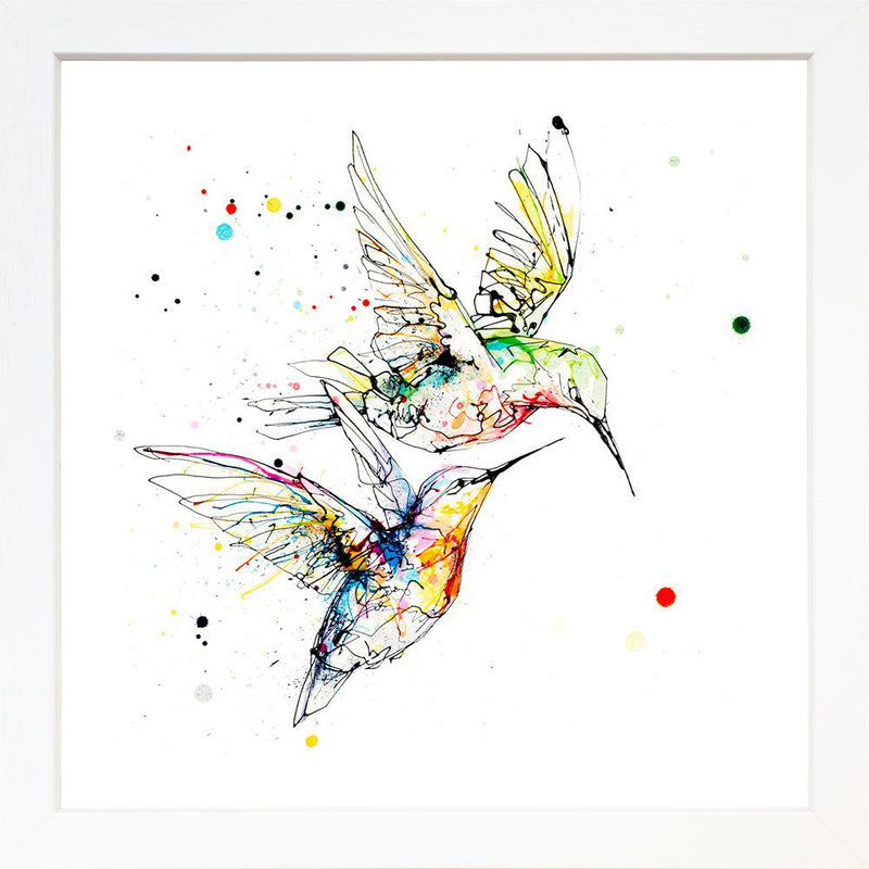 Circling - Hummingbird Print with Size and Presentation Options