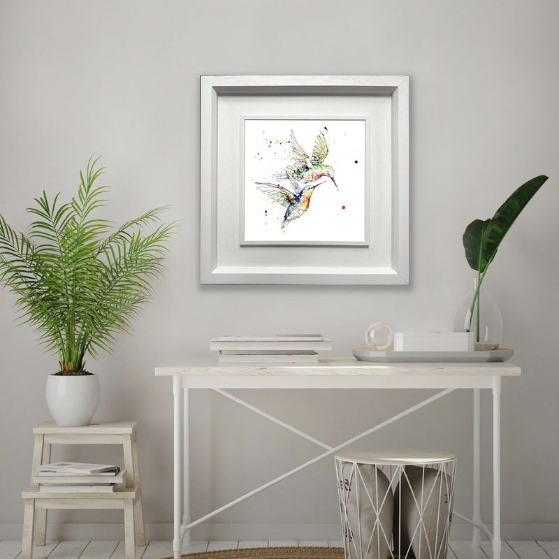 Circling - Hummingbird Print with Size and Presentation Options