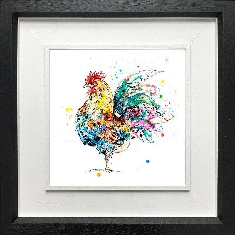 Clarence - Cockerel Print with Size and Framing Options