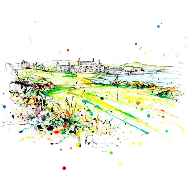 Clubhouse at Ardglass - Golf Club Print with Size and Presentation Options