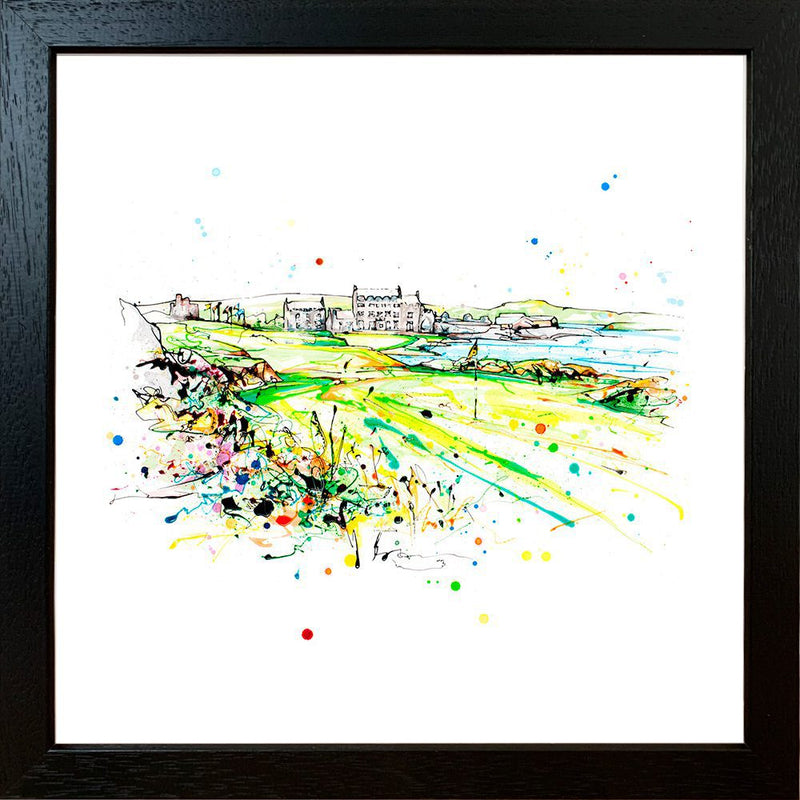 Clubhouse at Ardglass - Golf Club Print with Size and Presentation Options