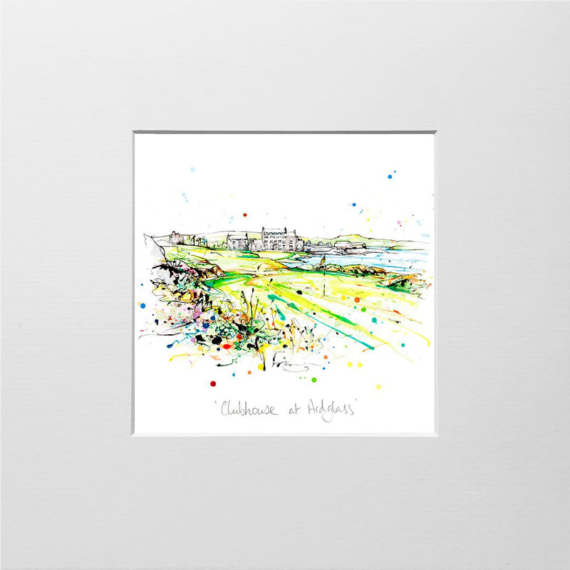 Clubhouse at Ardglass - Golf Club Print with Size and Presentation Options