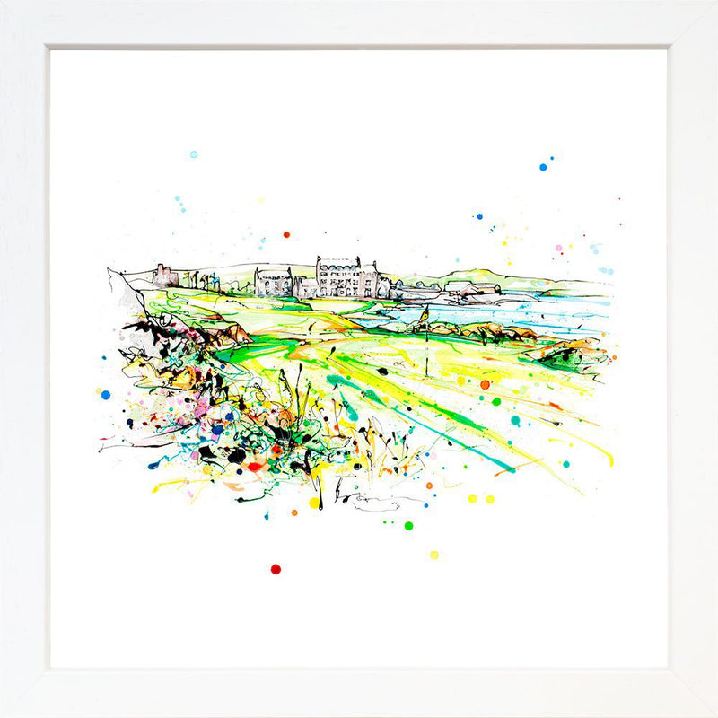 Clubhouse at Ardglass - Golf Club Print with Size and Presentation Options