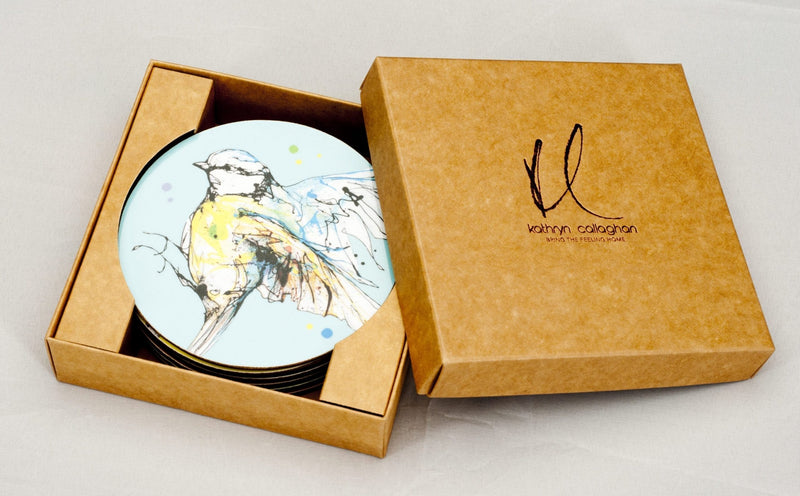 Gift Set of Garden Bird Coasters – Allster
