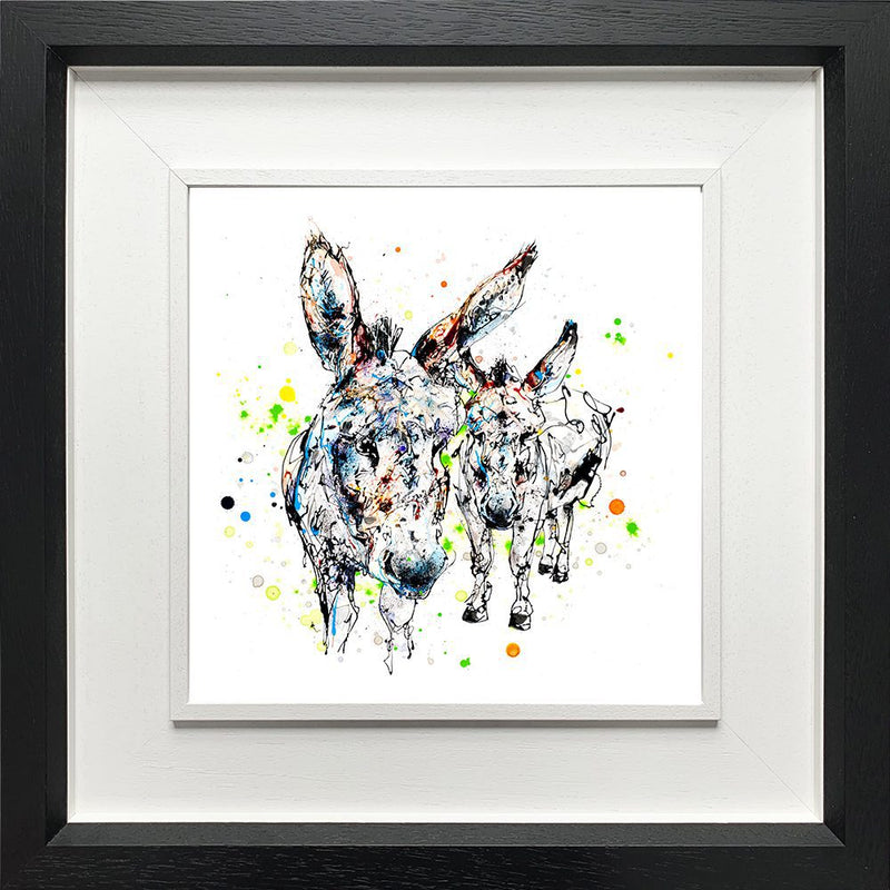 Companions - Donkey Print with Size and Presentation Options